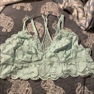 Mint green bralette